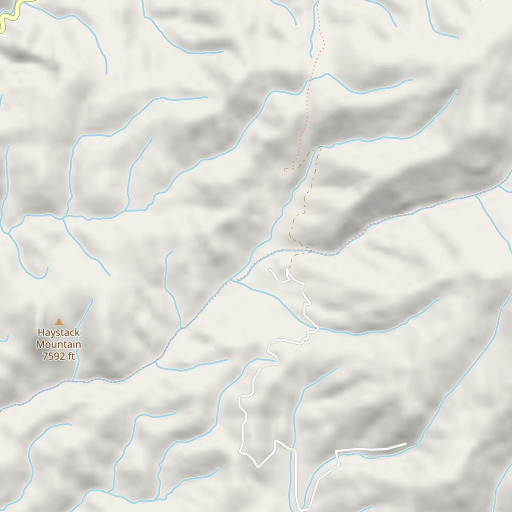 OpenStreetMap map of Rustlers Canyon, NM