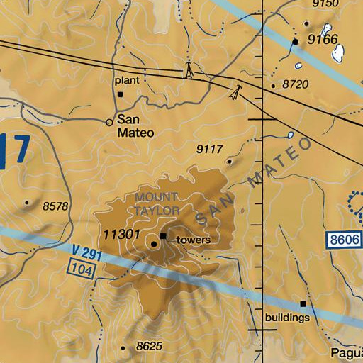 FAA VFR chart of Salazar Spring, NM