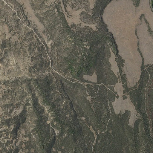 Aerial imagery of San Lucas Spring, NM