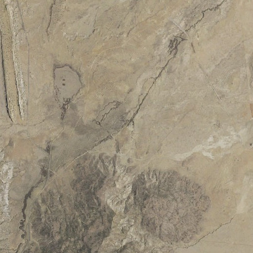 Aerial imagery of San Lucas Spring, NM