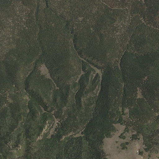 Aerial imagery of Sandoval Spring, NM