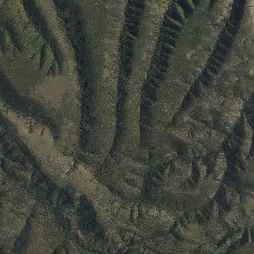 Aerial imagery of Sapillo Trail, NM