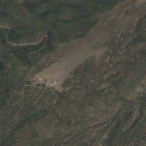 Aerial imagery of Sheep Basin, NM