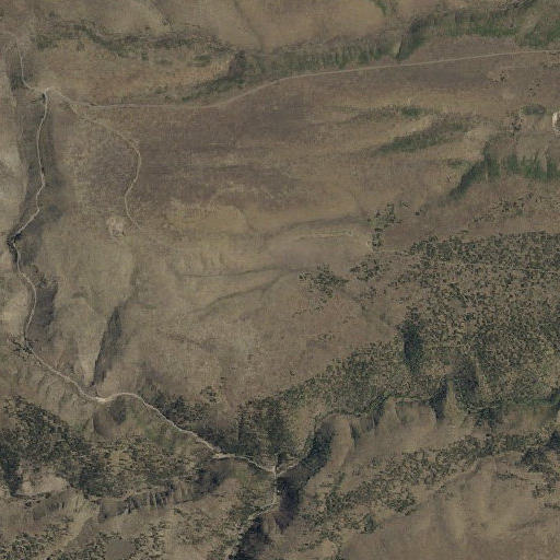 Aerial imagery of Sheep Spring, NM