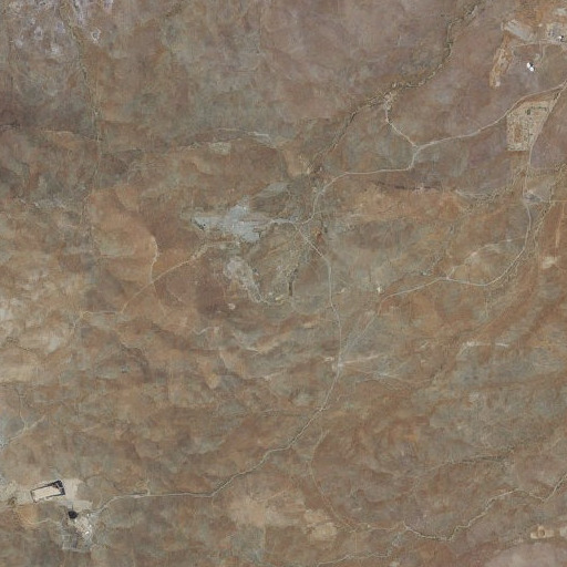Aerial imagery of Dry Town Lode, NM