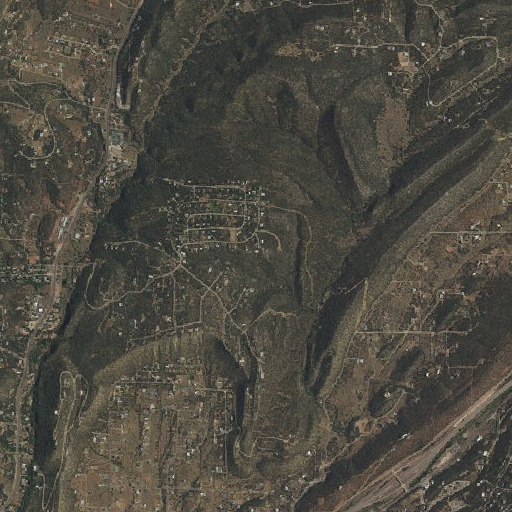 Aerial imagery of Section One Mine, NM