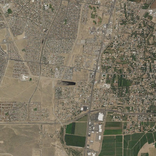 Aerial imagery of Sena Pit, NM