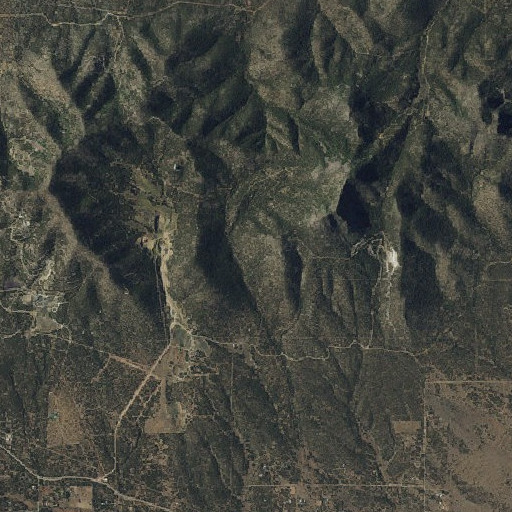 Aerial imagery of Upright, NM