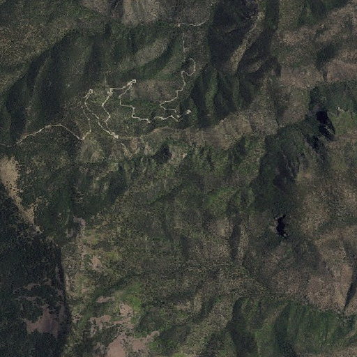 Aerial imagery of Sidewinder, NM