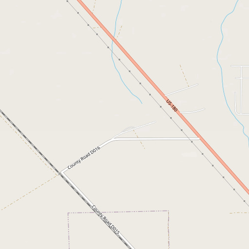 OpenStreetMap map of 10081 Water Well, NM