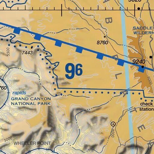 FAA VFR chart of Pasture Spring, AZ
