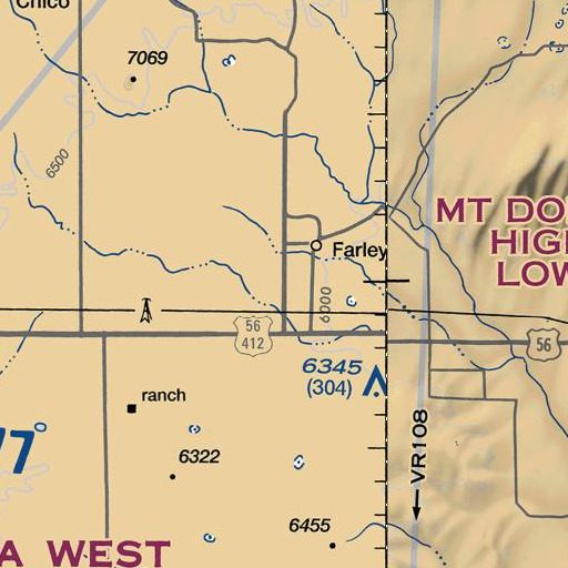 FAA VFR chart of Fleming, NM