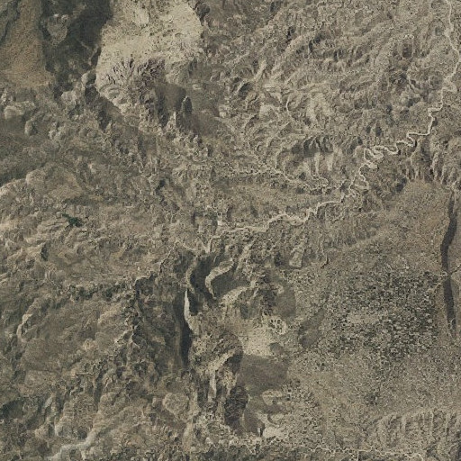 Aerial imagery of La Madera Arroyo, NM