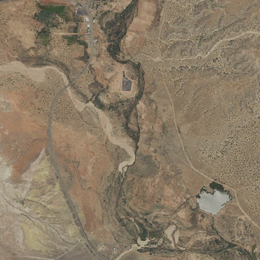 Aerial imagery of Rio Salado, NM