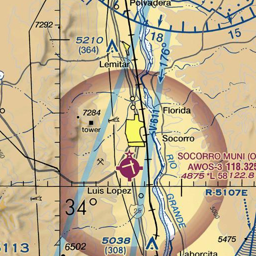 FAA VFR chart of Cramer Hall, NM