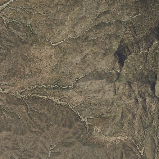 Aerial imagery of Gold Gulch Spring, NM