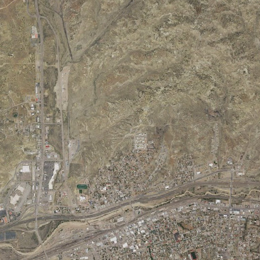 Aerial imagery of KGLX-FM (Gallup), NM