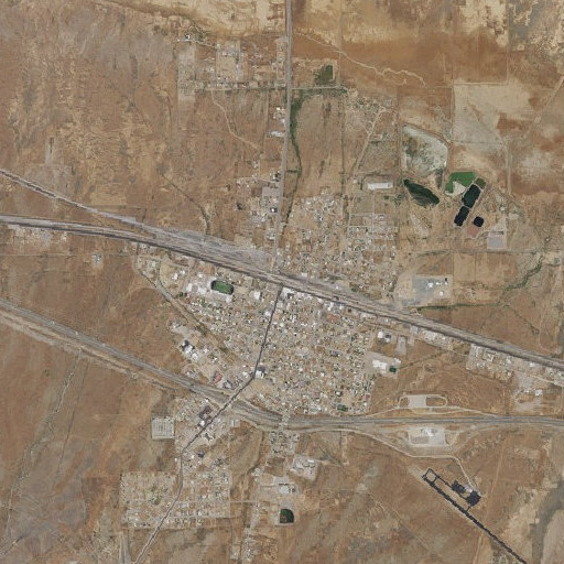 Aerial imagery of R V Elementary School, NM