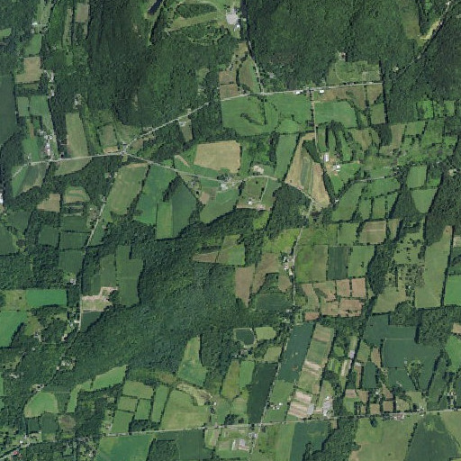 Aerial imagery of Becker Hill, NY