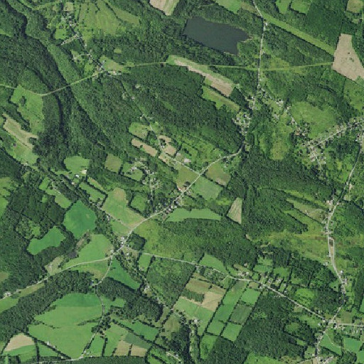 Aerial imagery of Bell Hill, NY