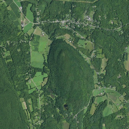 Aerial imagery of Bennett Hill, NY