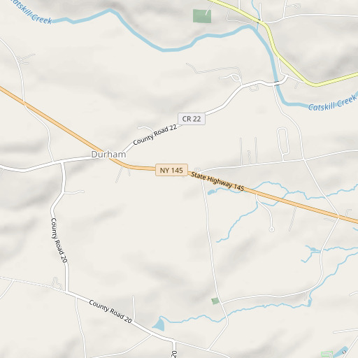 OpenStreetMap map of Central School (historical), NY