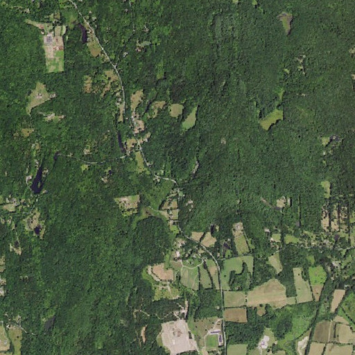 Aerial imagery of Cold Spring, NY