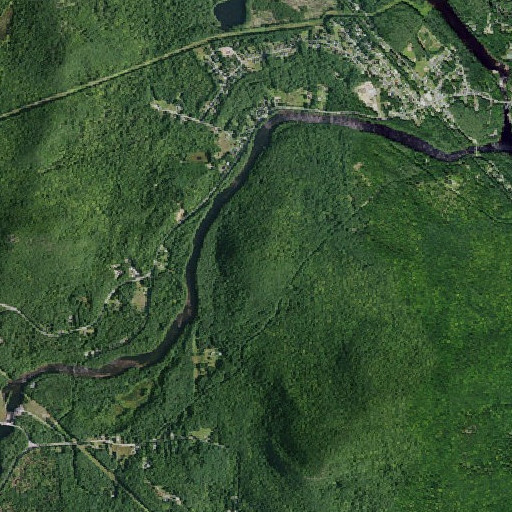 Aerial imagery of Dean Mountain, NY