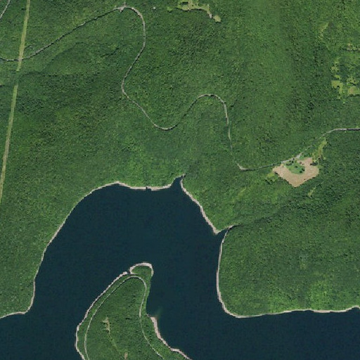 Aerial imagery of Flynn Brook, NY