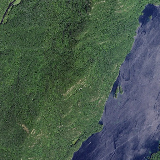 Aerial imagery of French Point Mountain, NY
