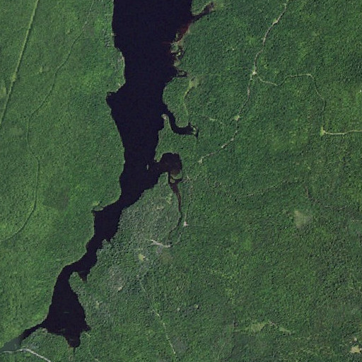 Aerial imagery of Frenchs Brook, NY