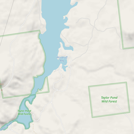OpenStreetMap map of Frenchs Brook, NY