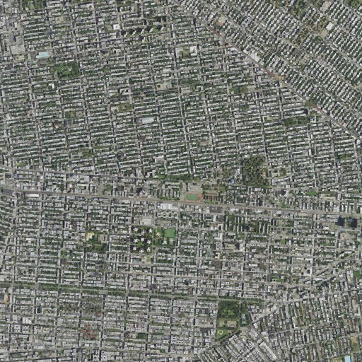 Aerial imagery of Fulton Park, NY