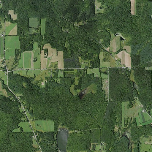 Aerial imagery of Gibson Pinnacle, NY