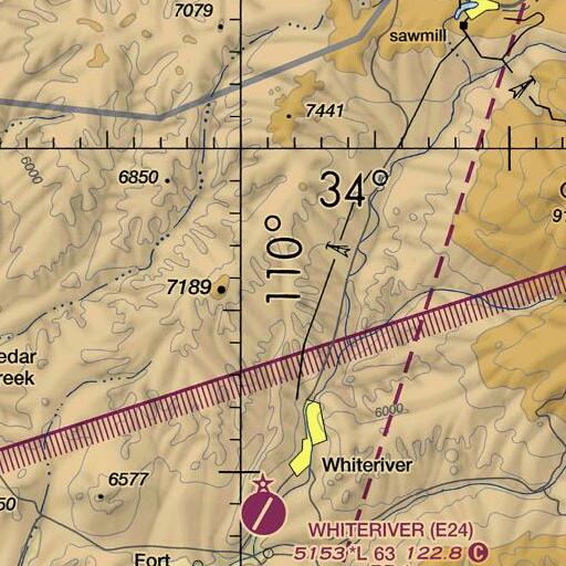 FAA VFR chart of Baha Spring Number Two, AZ
