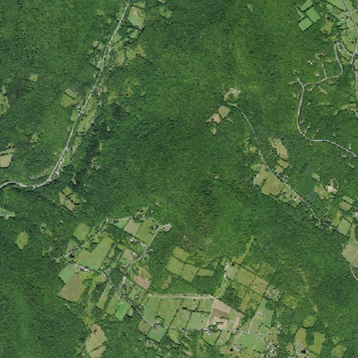Aerial imagery of Hog Mountain, NY