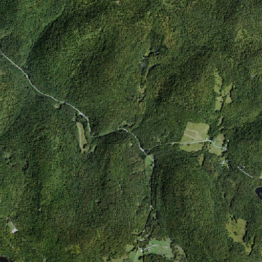 Aerial imagery of Knowles Brook, NY