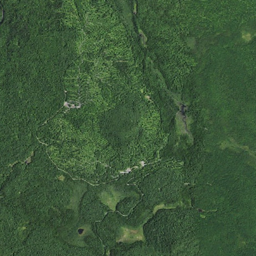 Aerial imagery of Leboeuf Hill, NY