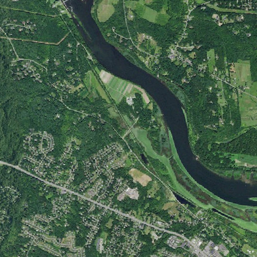 Aerial imagery of Lisha Kill, NY
