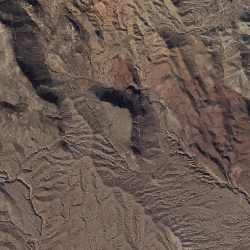 Aerial imagery of Plancha Mountain, AZ