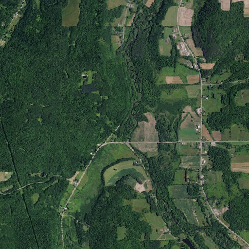 Aerial imagery of Marsh Creek, NY