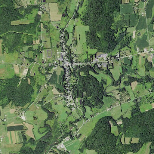 Aerial imagery of Mill Creek, NY