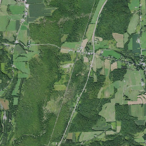 Aerial imagery of Mill Creek, NY