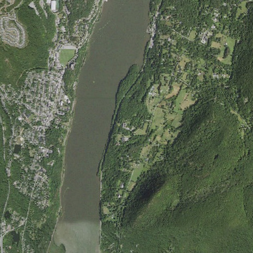 Aerial imagery of Monastery of Mary Immaculate, NY