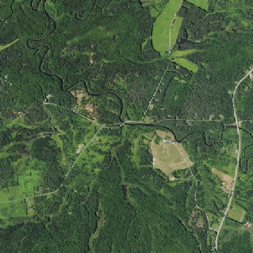 Aerial imagery of Paul Brook, NY