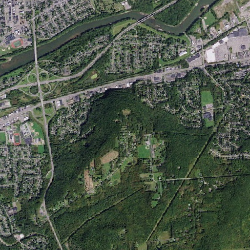 Aerial imagery of Pierce Hill, NY