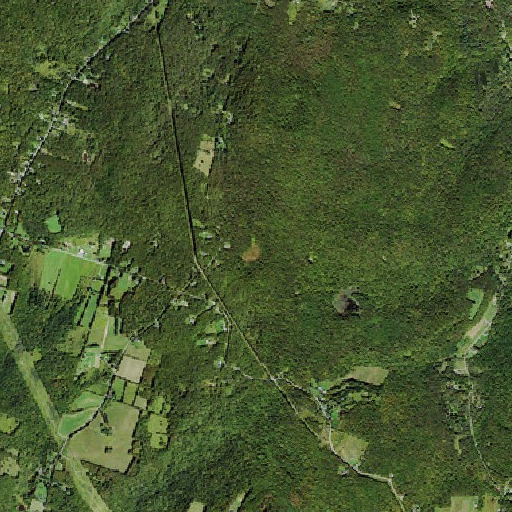 Aerial imagery of Pine Swamp, NY