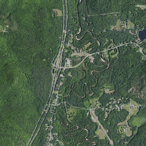 Aerial imagery of Platt Brook, NY