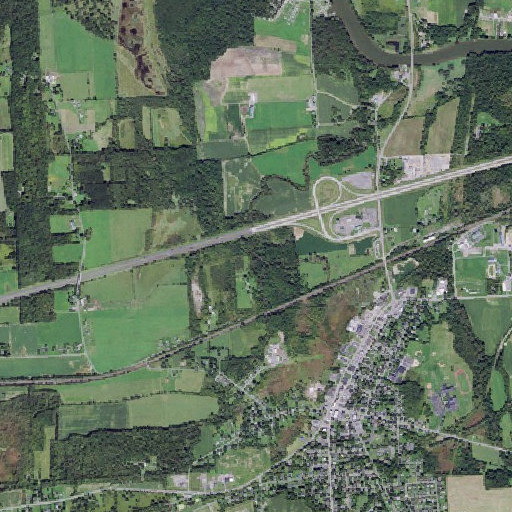 Aerial imagery of Putnam Brook, NY