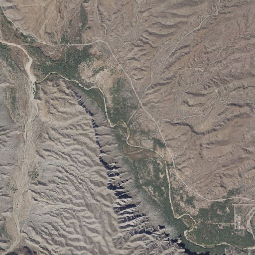 Aerial imagery of Pool Wash, AZ